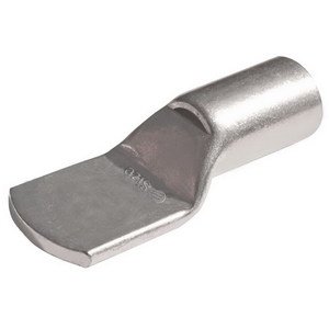 Cabac CAL120-10 Copper Cable Lug, Crimp Type, 120mm Cable, 10mm Stud, 99.9% Copper, Electro Tinned Finish for Corrosion Resistance