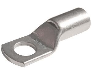 Cabac CAL120-12 Copper Cable Lug, Crimp Type, 120mm Cable, 12mm Stud, 99.9% Copper, Electro Tinned Finish for Corrosion Resistance